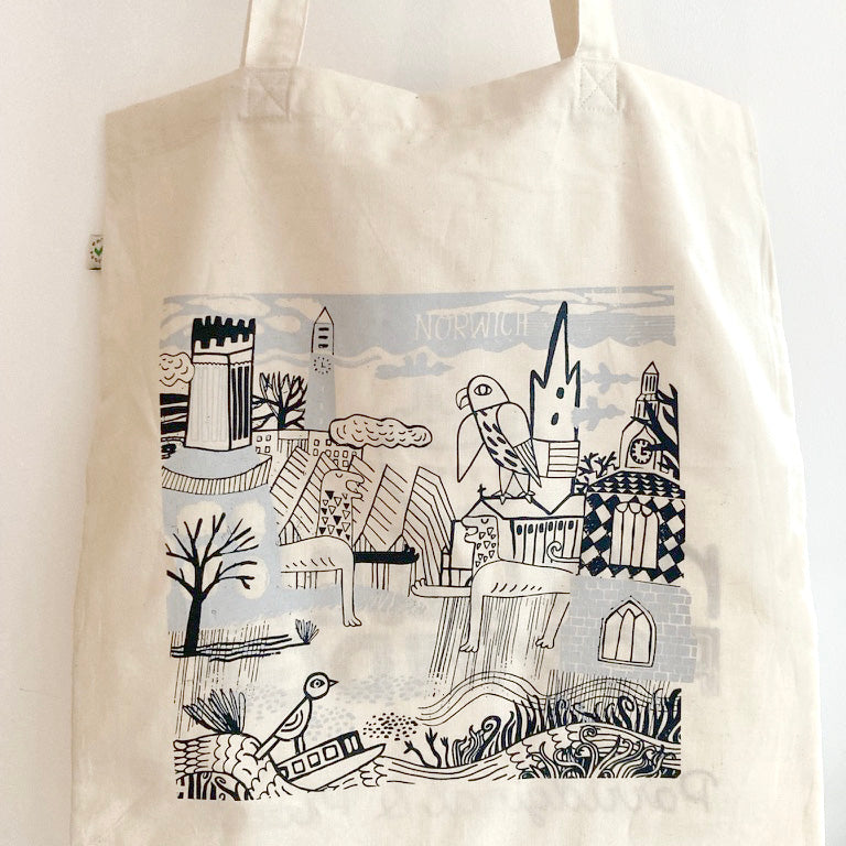 Norwich Porridge Tote Bag